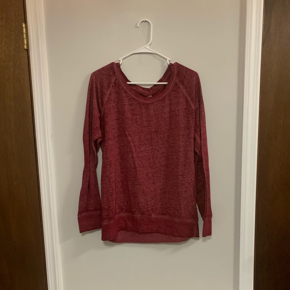 red sweater